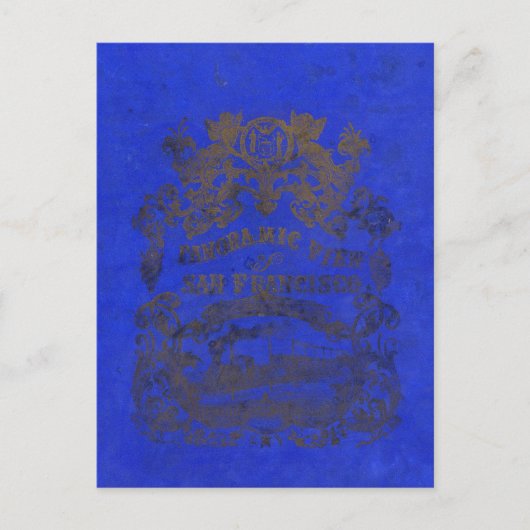 San Francisco, 1862 uit Russian Hill Briefkaart (Voorkant)