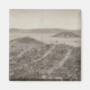 San Francisco, 1862 uit Russian Hill Magneet