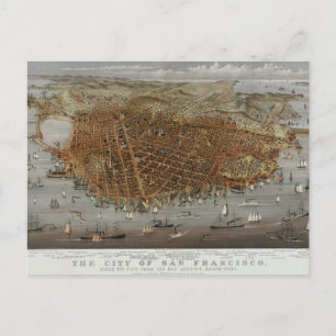 San Francisco 1878 Briefkaart