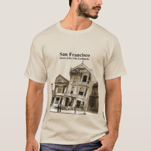 San Francisco 1906 Aardbeving Illustratie URM T-shirt