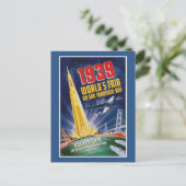 San Francisco 1939 World's Fair Briefkaart (Staand voorkant)