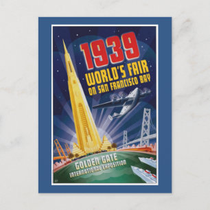San Francisco 1939 World's Fair Briefkaart