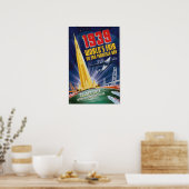 San Francisco 1939 World's Fair Vintage Poster (Keuken)