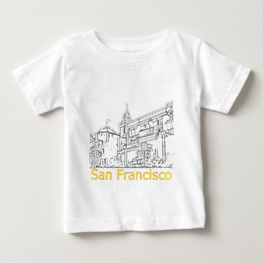 San Francisco 1986 art The MUSEUM Zazzle Drawing (Voorkant)