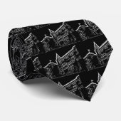 San Francisco 1986 art The MUSEUM Zazzle Drawing Stropdas (Opgerold)