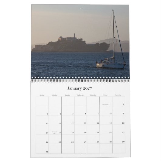 San Francisco 2012 Kalender (Jan 2027)