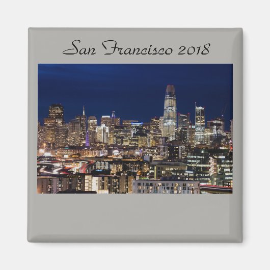San Francisco 2018 Magneet (Voorkant)