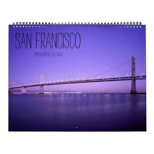 San Francisco 2025 grote kalender (Hoes)