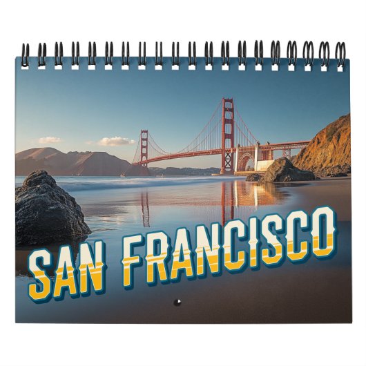 San Francisco 2025 Kalender - 12 iconische scènes (Hoes)