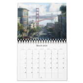 San Francisco 2025 Kalender - 12 iconische scènes (Mar 2026)