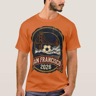 San Francisco 2026 Wereldbeker Gaststad Vintage Ku T-shirt