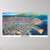 San Francisco 2030 Skyline Poster (Voorkant)