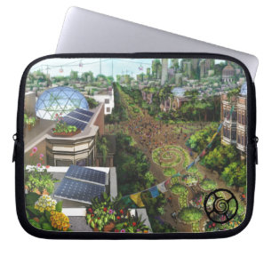 San Francisco 2048 Media Hoesje Laptop Sleeve