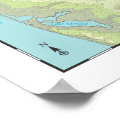 San Francisco 25ft Zee - 16x16 Poster (Hoek)