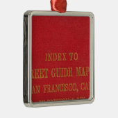 San Francisco 2 Metalen Ornament (Rechts)