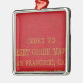 San Francisco 2 Metalen Ornament (Links)