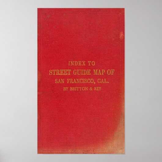 San Francisco 3 Poster (Voorkant)