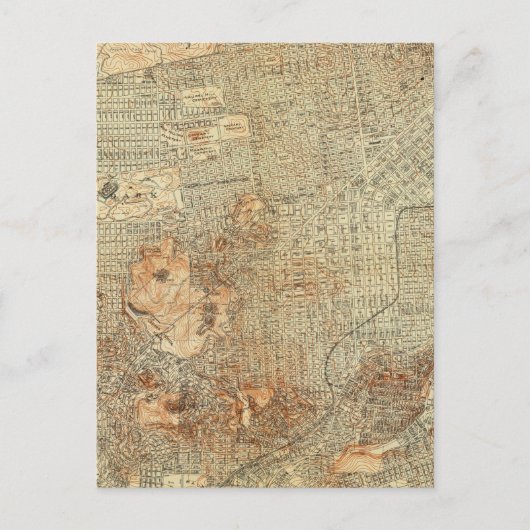 San Francisco 5 Briefkaart (Voorkant)