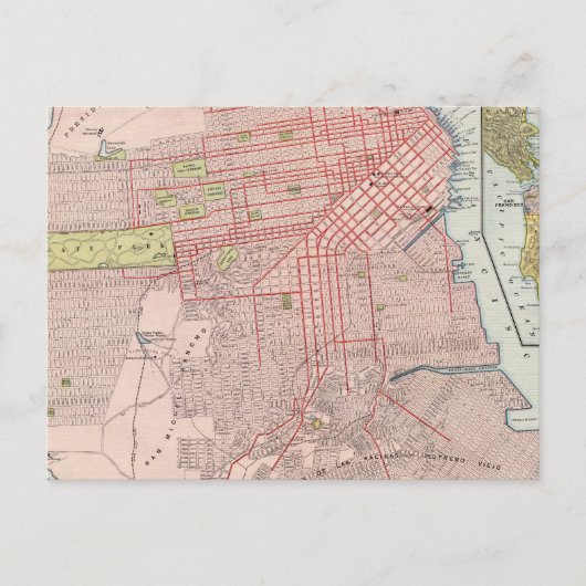 San Francisco 7 Briefkaart (Voorkant)