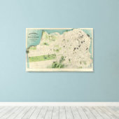 San Francisco 7 Canvas Afdruk (Insitu (Houten vloer))