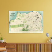 San Francisco 7 Canvas Afdruk (Insitu (Woonkamer))