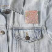 San Francisco 7 Vierkante Button 5,1 Cm (In situ)