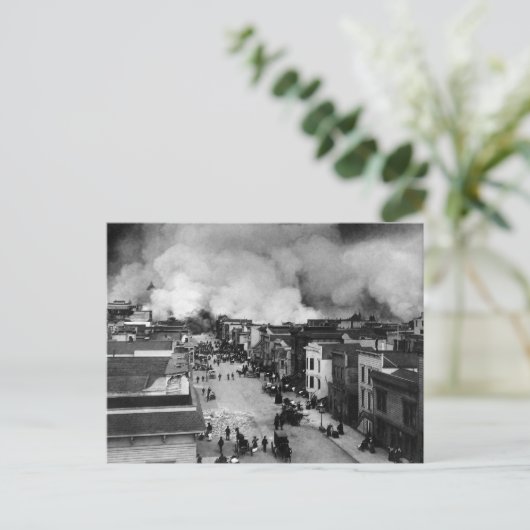 San Francisco Aardbeving Briefkaart (Staand voorkant)