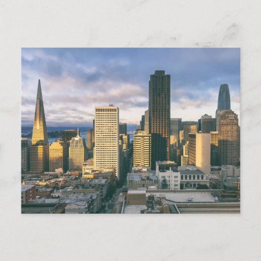 San Francisco Aerial Uitzicht Briefkaart (Voorkant)