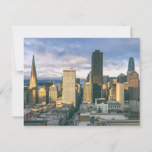 San Francisco Aerial Uitzicht Briefkaart
