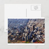 San Francisco Aerial Uitzicht Briefkaart (Voorkant / Achterkant)