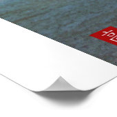 San Francisco-Alcatraz Island Digital Waterverf Poster (Hoek)