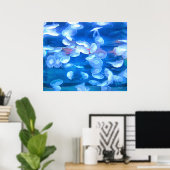 San Francisco Aquarium Jellyfish 0925 Art Print (Thuiskantoor)
