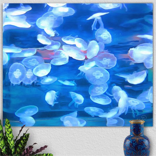 San Francisco Aquarium Jellyfish 0925 Art Print