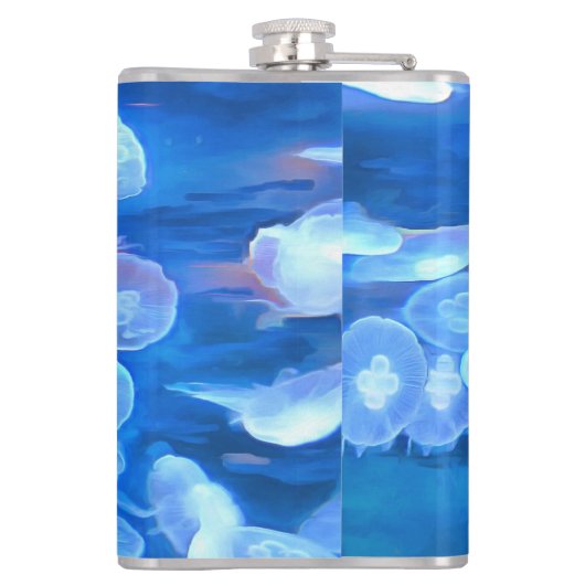 San Francisco Aquarium Jellyfish 0925 Heupfles (Achterkant)