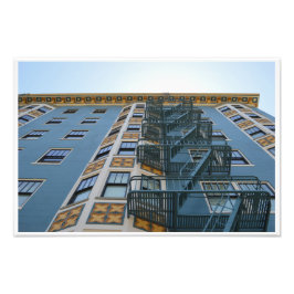 San Francisco Architecture Print Foto Afdruk