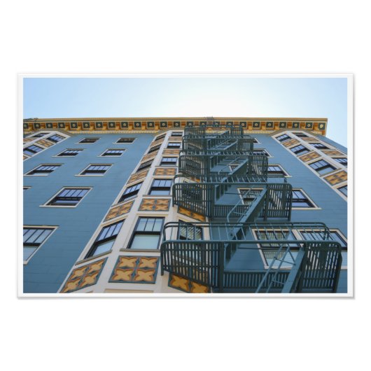 San Francisco Architecture Print Foto Afdruk (Voorkant)