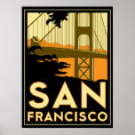 san francisco art deco retro poster<br><div class="desc"></div>