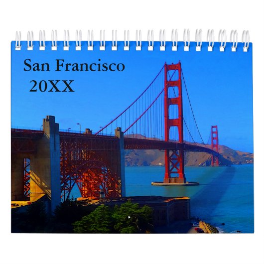 San Francisco Attractions #1 Agenda Kalender (Hoes)
