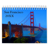 San Francisco Attractions #1 Agenda Kalender (Hoes)