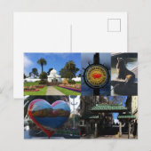 San Francisco Attractions #1 Briefkaart (Voorkant / Achterkant)