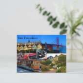 San Francisco Attractions #3 Briefkaart (Staand voorkant)