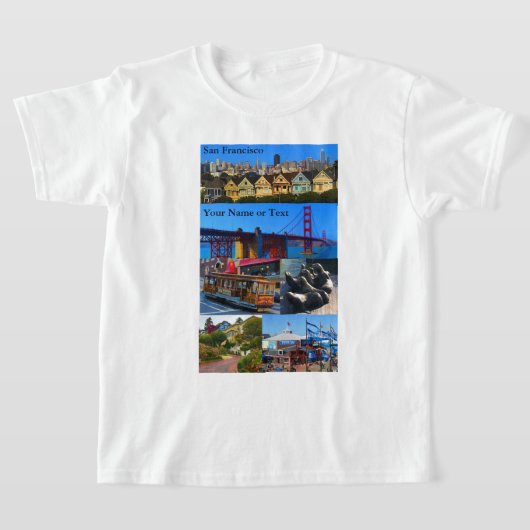 San Francisco Attractions #3 T-Shirt (Laagn)
