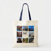 San Francisco Attractions Collage #1 Canvas tas (Voorkant)