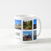 San Francisco Attractions Collage #1 Mok (Voorkant rechts)