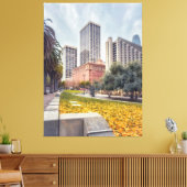 San Francisco Autumn Canvas Afdruk (Insitu (Woonkamer))