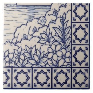 San Francisco Azulejo Muurschildering 6 van 6 Rech Tegeltje