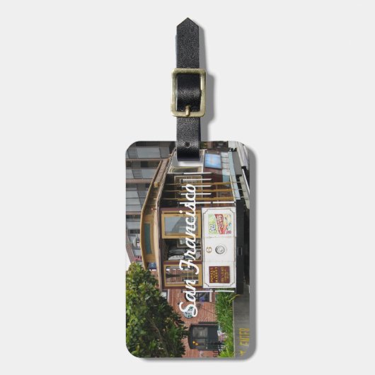 San Francisco Bagagelabel (Voorkant verticaal)