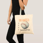 San Francisco Baseball Fan Canvas tas (Voorkant (product))
