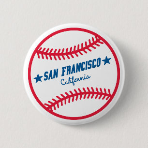 San Francisco Baseball Ronde Button 5,7 Cm