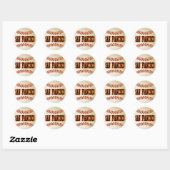 SAN FRANCISCO BASEBALL RONDE STICKER (Vel)